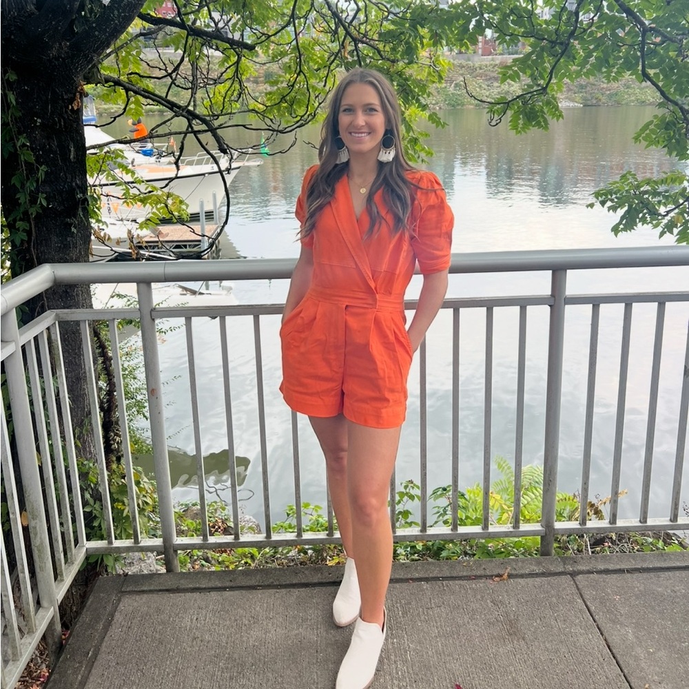 Orange Jumpsuit Talulah